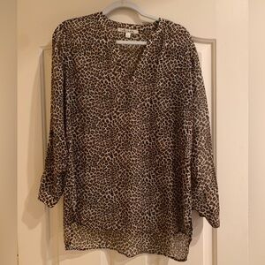 Beautiful Animal Print Blouse